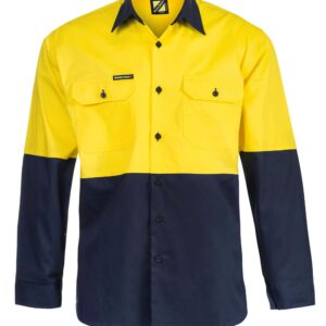 LW VENTED DRILL SHIRT LS (WS4247)