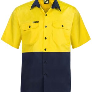 LW VENTED DRILL SHIRT SS (WS4248)
